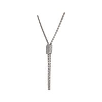 Vicenza - Piazzetta Palladio 2 - Collana Crivelli Donna DIAMANTI in Oro bianco Diamante 0.84 Ct 000-6054NS - 000-6054NS